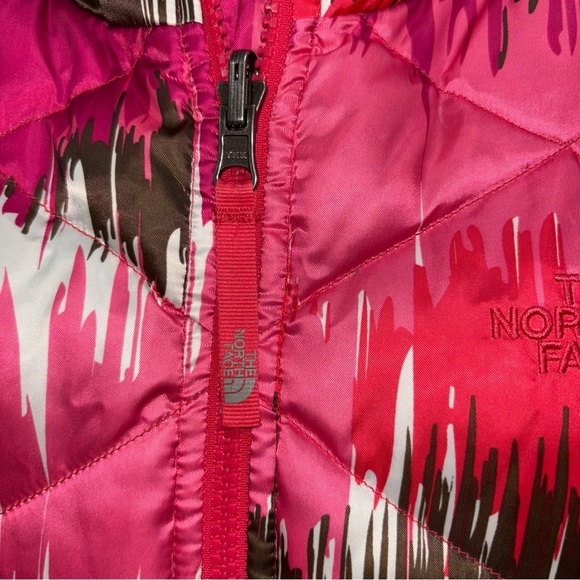 The North Face Girl's L Large (14-16) Quilted Puffer Jacket Down Filled Full Zip - Picture 5 of 10